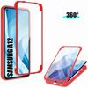 Case - Samsung - A12 - Red - 360° Protection - Anti-Scratch Hard