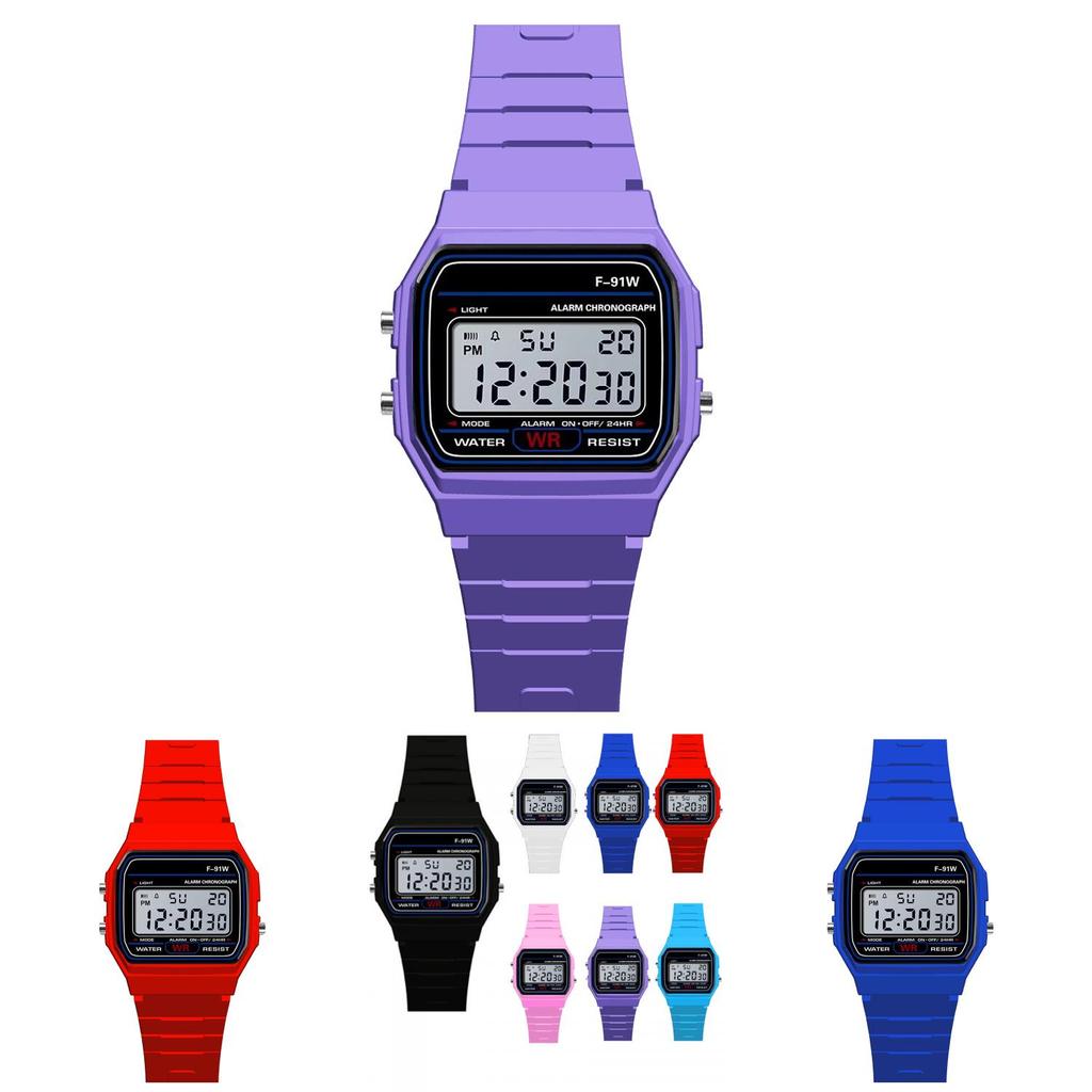 Premium Sports Electronic Watch With Multifunctional Night Light And Alarm Clock