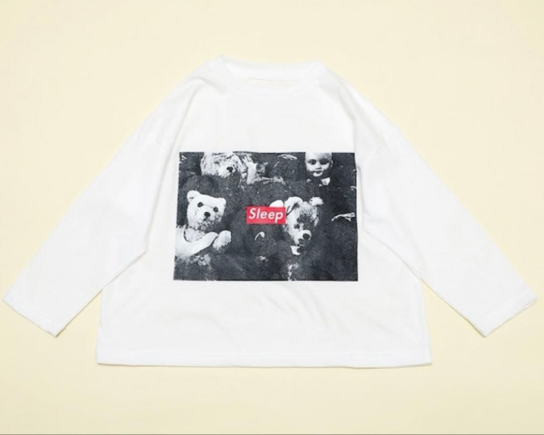 

[Б/У] michirico Плюшевый мишка SleepT Белый большой размер