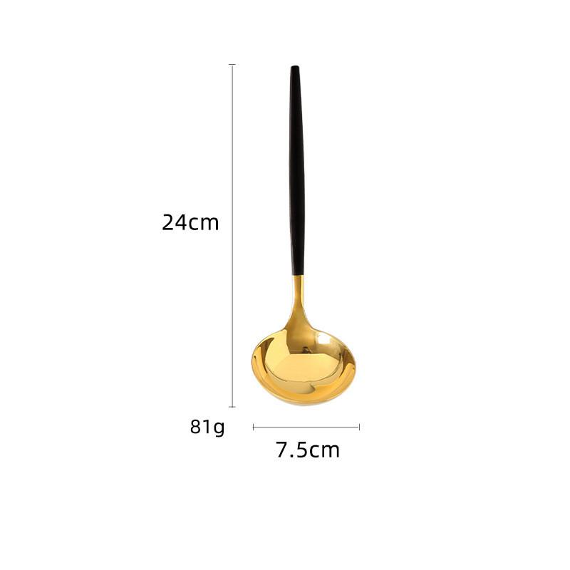 New Stainless Steel Kitchen Cooking Utensils Rice Spatula Shovel Soup Spoon Colander Household Creative Kitchenware Accessories