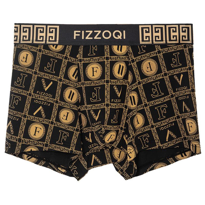 Herren Unterwäsche Mode Personalisierte Bedruckte Leichter Luxus Lässig Atmungsaktiv Vierkantshorts