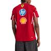 Puma X Ferrari Collaboration Scuderia Team HP 2025 Copy Series Comfortable Crew Neck Pullover Short Sleeve T-Shirt Men T-Shirts Deep-Cherry 76394501