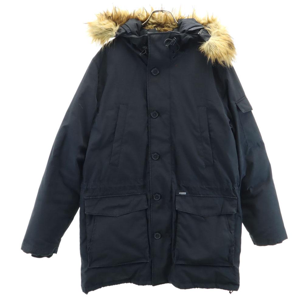 carhartt Down Coat M Charcoal Black YUKON PARKA Men's Used