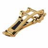 YOLTEC Electric Guitar Tremolo Bridge Replacement, Vibrato, LP Guitar Parts, Alloy Tremolo, Tailpiece, Bridge Crank Bar, Gold