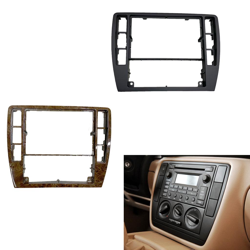 X1 New Dashboard Center Console Bezel Panel Radio Face Trim Frame For VW Passat B5 2001 2002 2003 2004 2005 3B0858069 3B0858069A