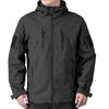 Kurtki Softshell Męskie w Kolorze Wojskowej Zieleni Kurtka Taktyczna Wiatroodporna Męska Kurtki Bojowe Męskie Płaszcze Bomber z Kapturem