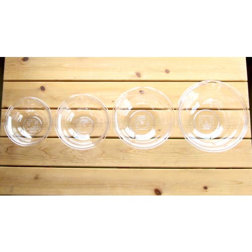 Nagao Bowl Heat-Resistant Cook Bowl Set, 17cm, 19cm, 21cm, 24cm, Made In Japan