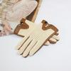 High Quality Women's Sheepskin Gloves Leather Fashion Touch Screen No Lining Thin Section Spring Riding Driving Gloves Autumn