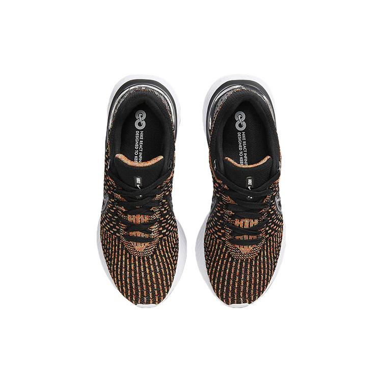 New Nike React Infinity Run Flyknit 3 'Black Multi' Women's DD3024-002