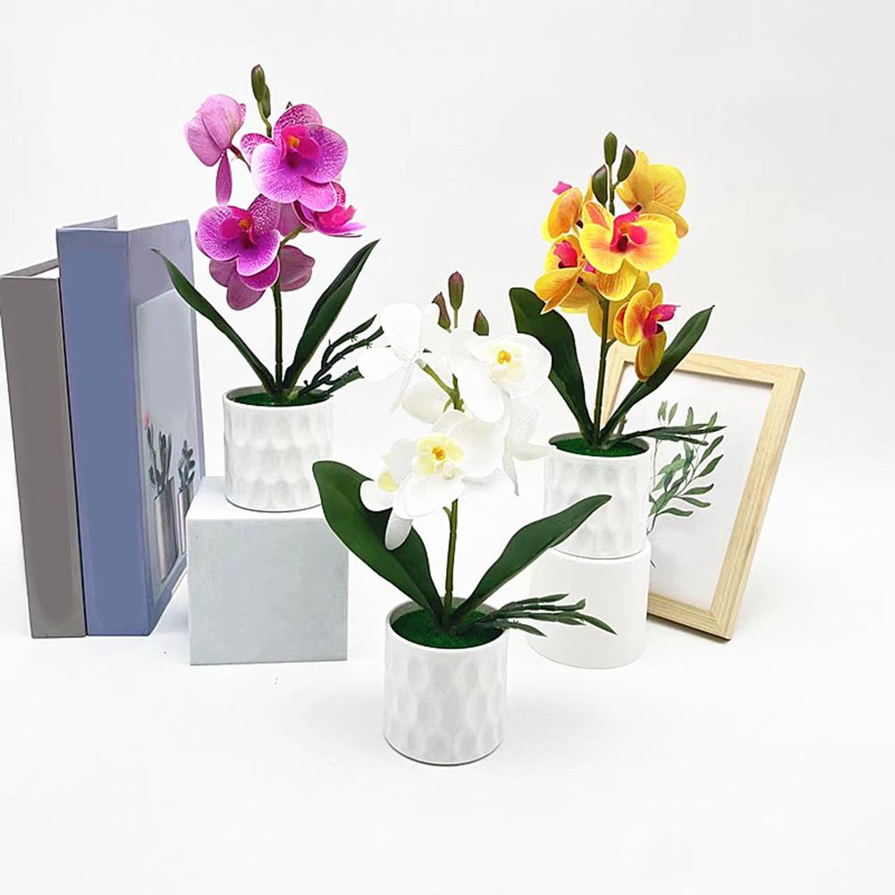 Artificial Orchids Event Decoration Potted Flowers