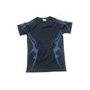 Men's Quick-Dry Printed T-Shirt for Muscle Building, Spring & Autumn Sports Training