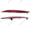 Red Rear Bumper Reflector Warning Reflective Strips For Tesla Model X 2016- Left 1034342-00-C Right 1034343-00-C Replacement