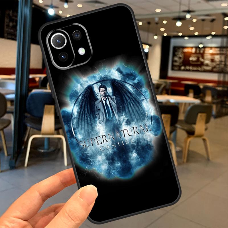 Supernatural Castiel Angel Case For Xiaomi 11T 12T 13T 14T Pro 13 14 15 Ultra POCO X7 Pro X3 X5 X6 M6 F5 F6 Pro Coque