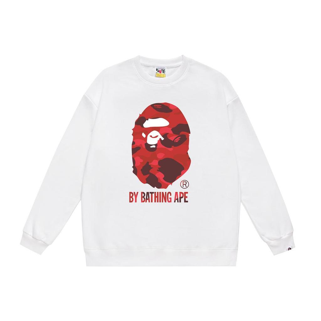 BAPE Ape Head Unisex Bedruckter Hoodie - Trendiger Herbst/Winter Hip Hop Stil