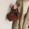 Women Fashion Small Faux Suede Soft Square Handbags and Purses Vintage Winter Crossbody Bag Lady Shoulder Bag