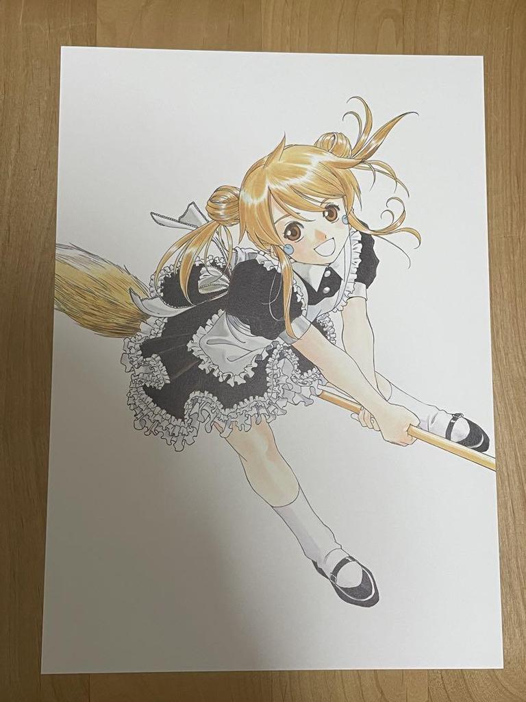 [USED] Kosuke Fujishima Reproduction Original Artwork Reproduction Manuscript Ah! My Goddess 11