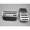 Car Accelerator and Brake Pedal Foot No Drilling Aluminum Covers for 2017 Honda Covers, Pedals, Required, Anti-Slip CR-V (Silver)