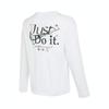 Nike Logo Embroidered Crew Neck Sweatshirt Men Tops White DZ2828-100