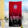FC Bayern München Strandtuch Superweiche Mikrofaser Schnelltrocknendes Gewebe Bequem Leicht
