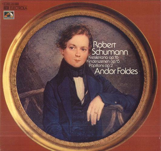 

LP Record SCHUMANN ANDOR FOLDES Kreisleriana Op.16 Kinderszenen O 1C06329088 EMI Germany Classical Used