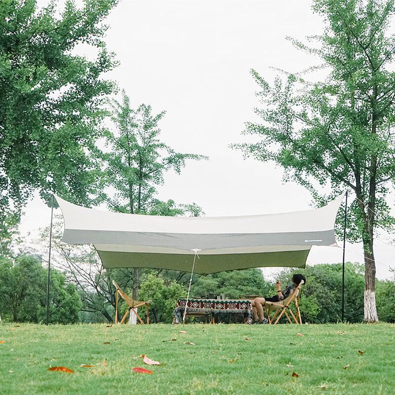 ZISIZ Octagonal Outdoor Camping Tarp