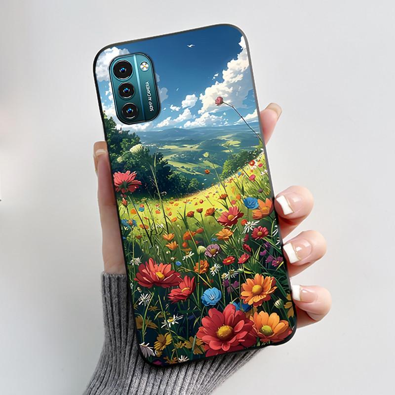 

For Nokia G21 G11 TA-1401 Case Luxury Cute Cool Shockproof Silicon Soft TPU Back Cover for Nokia G11 G21 NokiaG21 TA-1404 Case Nokia G11