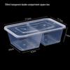 Bulk Disposable Divided Microwaveable Lunch Boxes with Lids