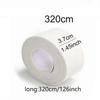 1 Roll of Waterproof White PVC Self-Adhesive Tape - Perfect for Bathroom, Sink & Kitchen - Super Strong Stickiness!