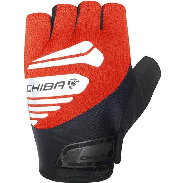 Велоперчатки Chiba Air Plus Reflex (красный) S