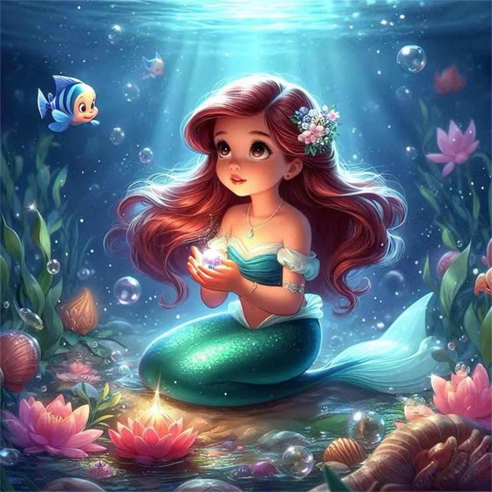 Disney IP Collection Diamond Painting Full of Diamonds DIY Diamond Embroidery Cartoon Decorative Painting Material Package