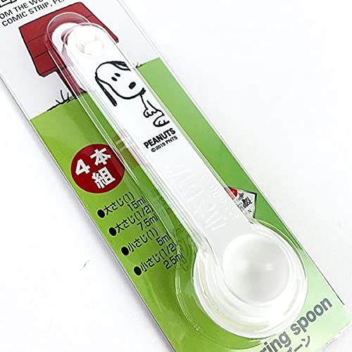 Mario Craft (Mc.) Marimo Craft Snoopy Measuring Spoon, White, H160 x W40mm, SPY-526