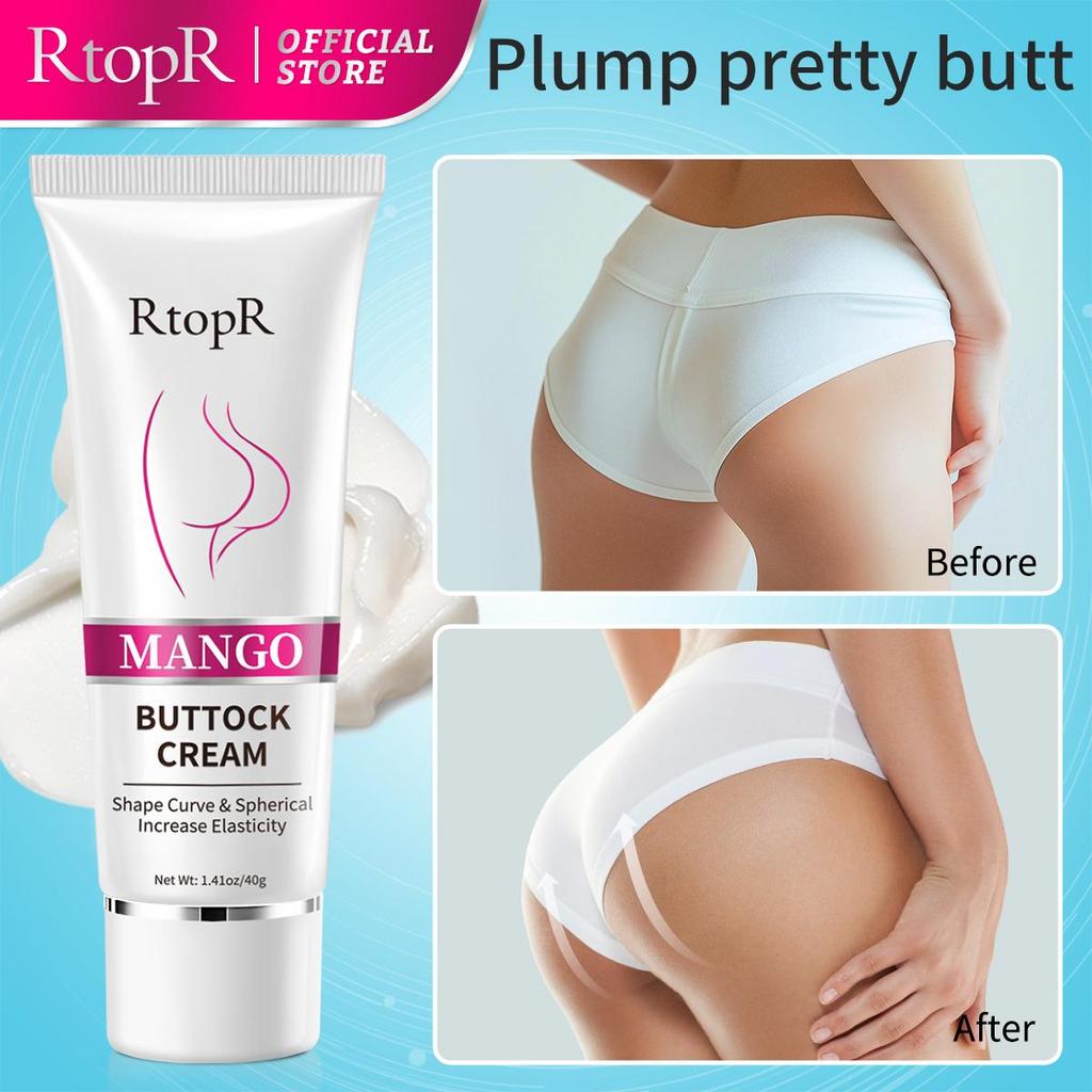 RtopR מנגו סקסי לשיפור הישבן קרם טיפוח עור הגוף קרם מיצוק ירך הלבנת לחות טיפול אנטי אייג'ינג בישבן