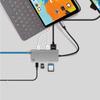 TUNEWEAR ALMIGHTY DOCK C3 Multi Hub Ethernet HDMI 4K PD Compatible Space Gray USB-C TUN-OT-000057