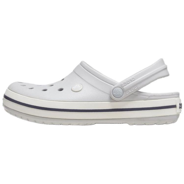Crocs Crocband Comfortable Trendy Clogs Unisex Footwear Gray 11016-1FT