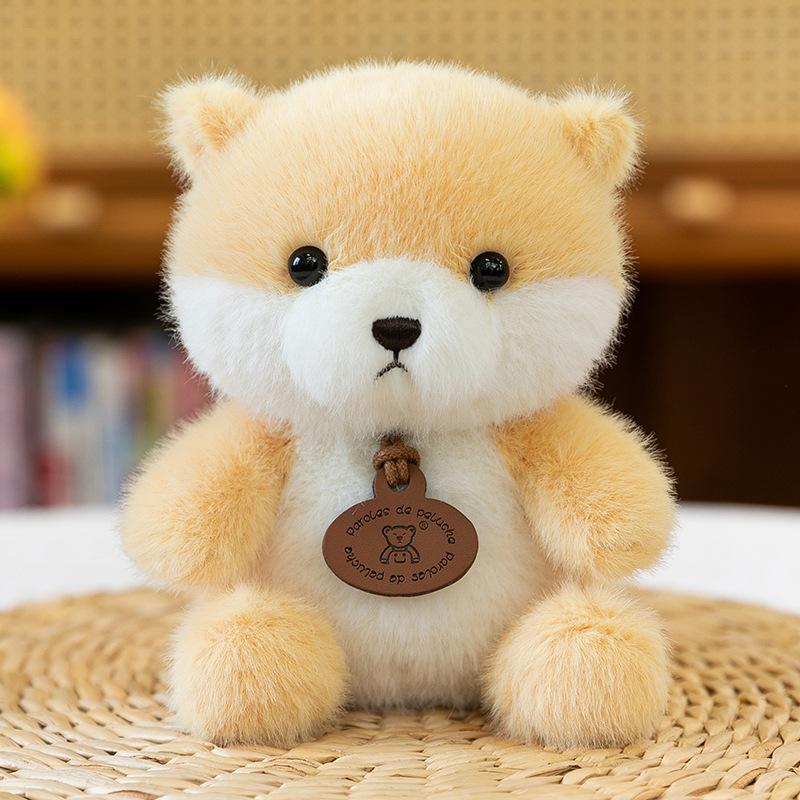 

Xiangdudun animal panda elephant table with small doll doll sleeping plush toy doll gift 16cm 0.15kg