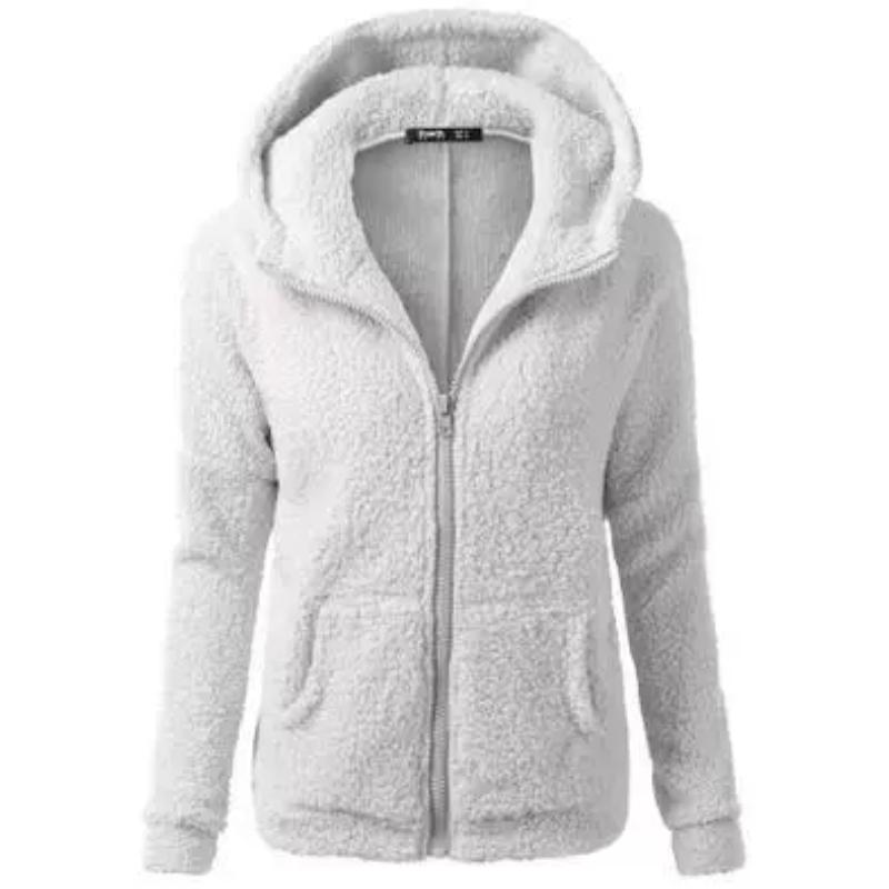 Winter Women's Plush Hoodie, Women's Autumn and Winter with Thick Plush for Casual Wear