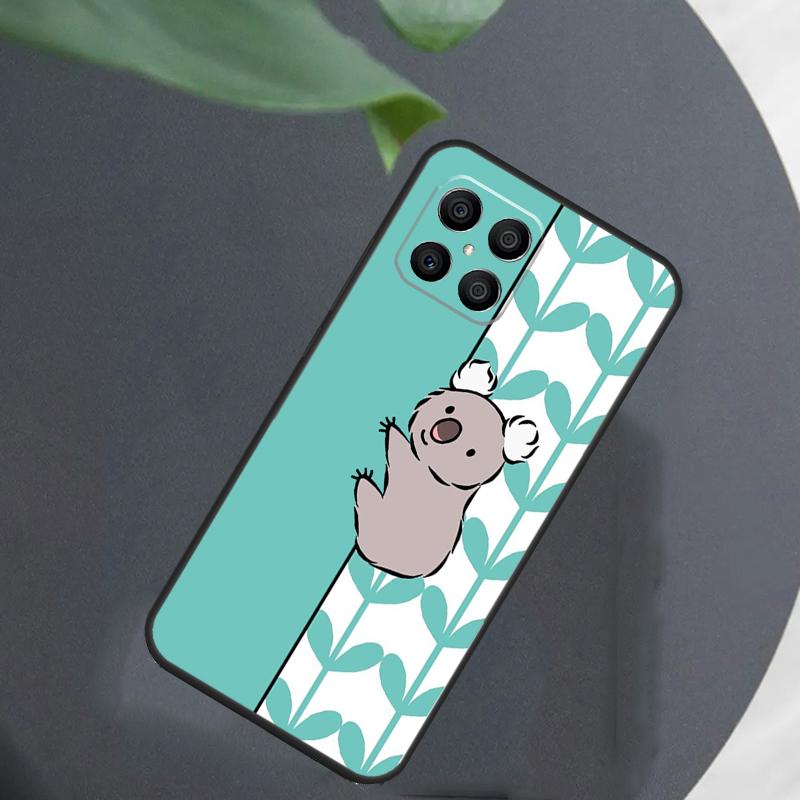 Cartoon Painting Animal Koala For Honor Magic 5 6 7 8 Pro Case For Honor 400 200 50 70 Lite X8c X8b X9a X9b X9c X9d Win RT