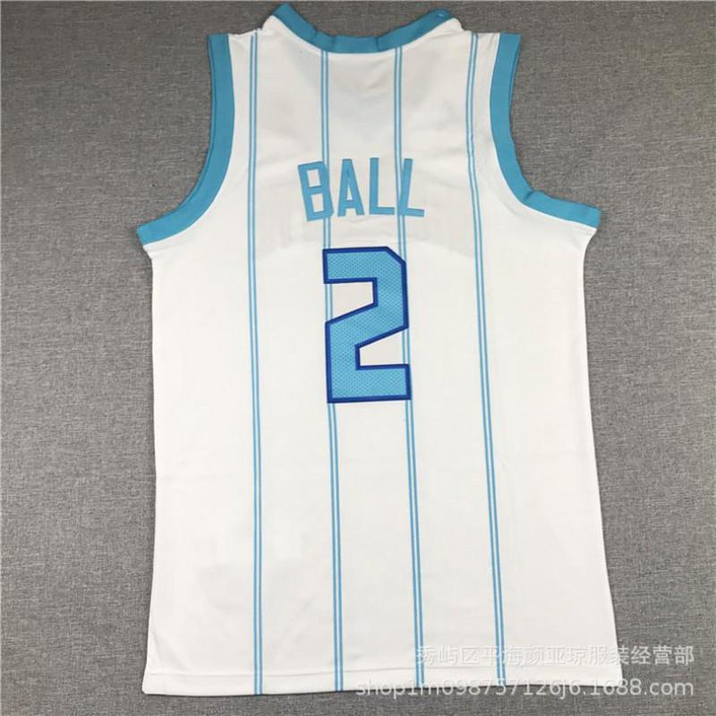 Embroidered Basketball Jersey Charlotte Hornets LaMelo Ball 2 Chris Paul 3 Men Women Sportswear Breathable Bamboo Charcoal Fiber