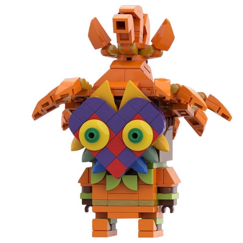 Buildmoc Zeldaing Wild Breath Link Skull Kid Kass Lynel Brickheadz Anime Figuren MOC Bausteine Spielzeug für Kinder
