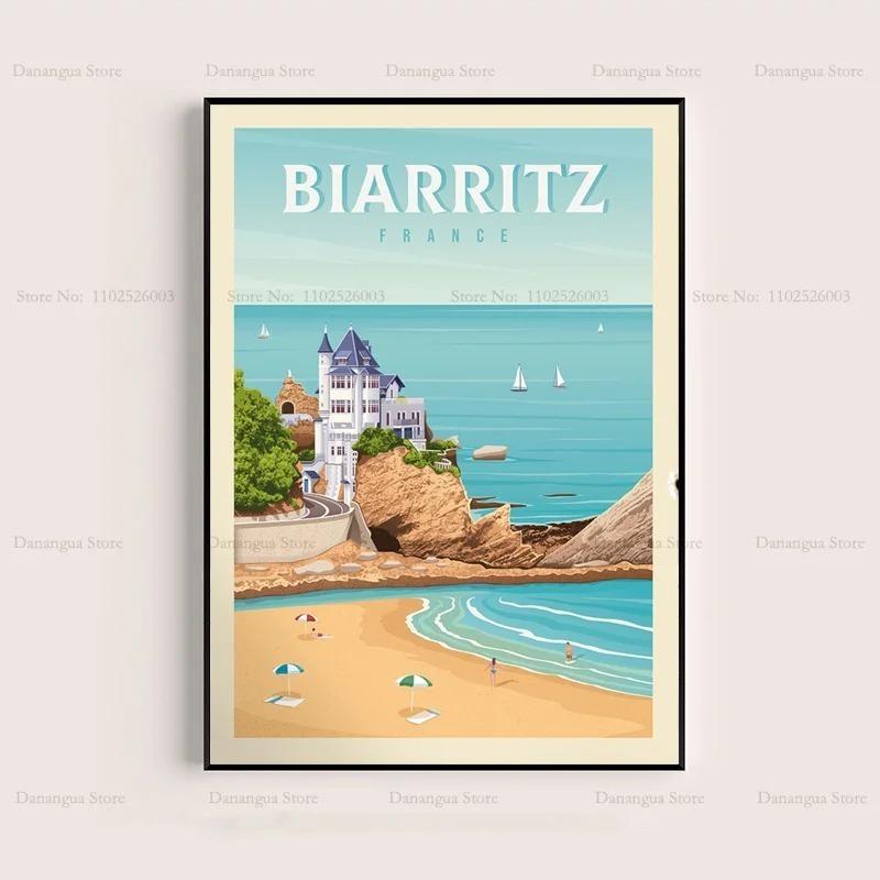 

New Brussels Roman Classic Bayonne Dublin Tourist City Canvas Painting Mural Art Minimalist Room Home Decoration 21cm×30cm NoFrame