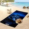 Toalla de Playa Impresa del Inter de Milán Secado Rápido Toalla Suave Manta de Playa Rectangular Grande Portátil para Viajes Piscina