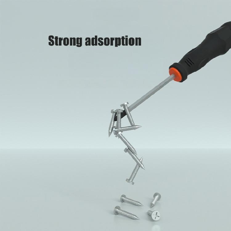 Industrial Professional Crossing/Straight Screwdriver Cushion Grip Lengthen Screwdriver Magnetic Bit Suitable for Household