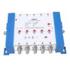 5 Way Cable Splitter High Isolation Metal Shell 10dB Return Loss TV Antenna Booster for Indoor