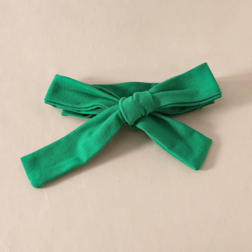 Toddler Girl St. Patrick's Day Green Dress Set with Printed Trousers & Shamrock Headband