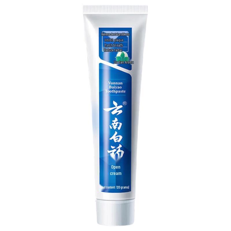 Yunnan Baiyao Classic Spearmint Toothpaste (4 x 120g)