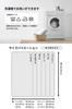 Made in Anmin Koujo Washable Bed Pad Thick Cotton Hotel-Quality, Japan (Single/Off-White),