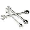 1pcs  Reversible Dual-purpose ratchet wrench Ratchet Socket Spanner Nut Repair Tools 6mm-19mm