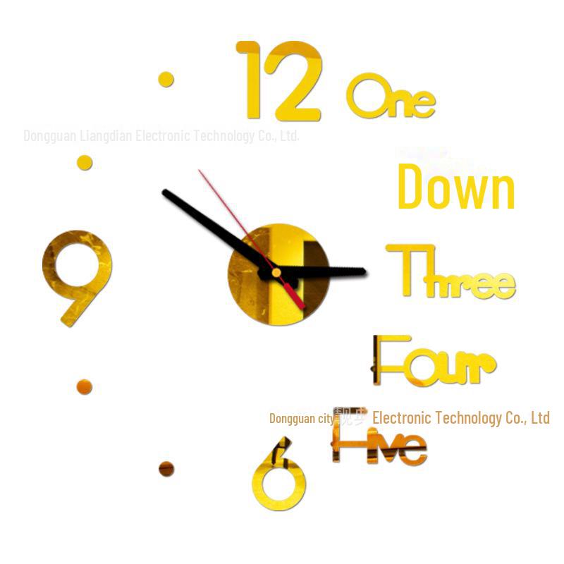 

3D акриловые кварцевые настенные часы своими руками для гостиной