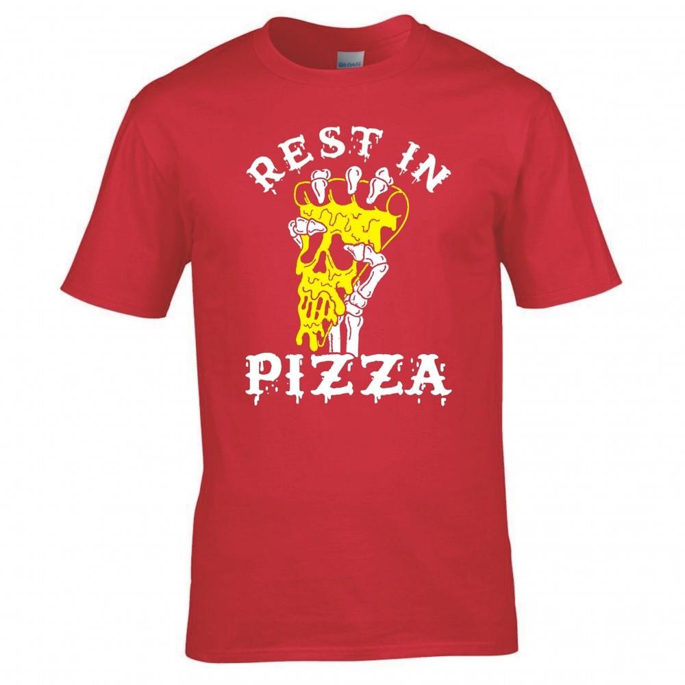 Funny Rest In Pizza Tshirt 2XL