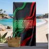 Asciugamano da Spiaggia Stampa Calcio Portogallo Asciugatura Rapida Super Assorbente Morbido Asciugamano da Bagno per Nuoto Spiaggia Viaggio Souvenir Regalo